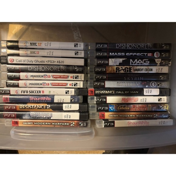 Sony Other - A Lot Of (25) PS3 Games All In Good Condition. Tested working